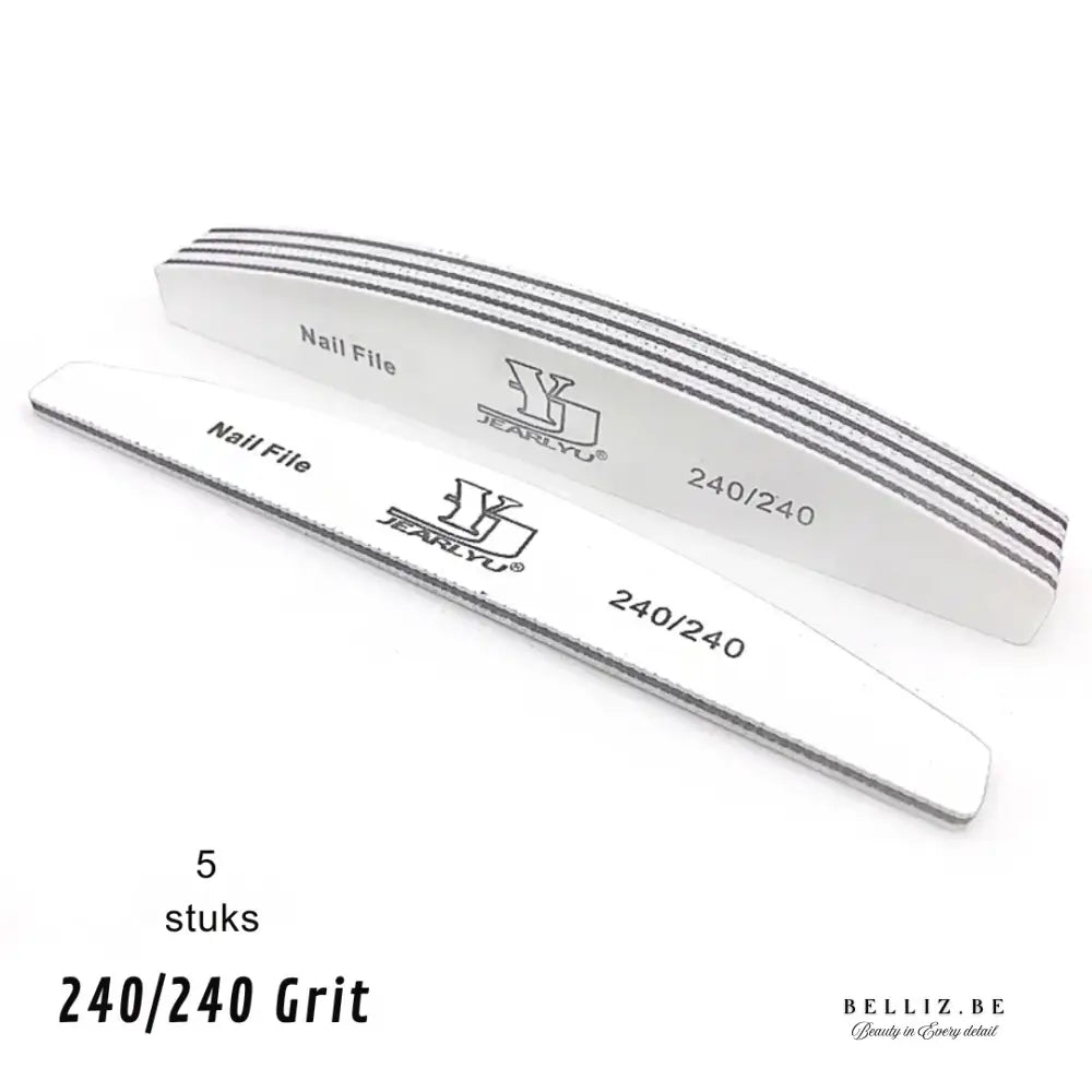 Complete Set Nagelvijlen (5-25 stuks) – Kleurrijke Pro Manicure Tools met 5 Korrelgradaties – Voor Gladde & Perfecte