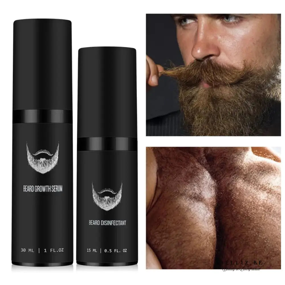 Populair bij Mannen: Complete Baardverzorgingsset – Groei Style & Verzorg Je Baard als een Pro! 1 set