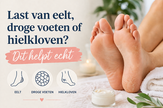 Last van eelt, droge voeten of hielkloven?  Dit helpt echt