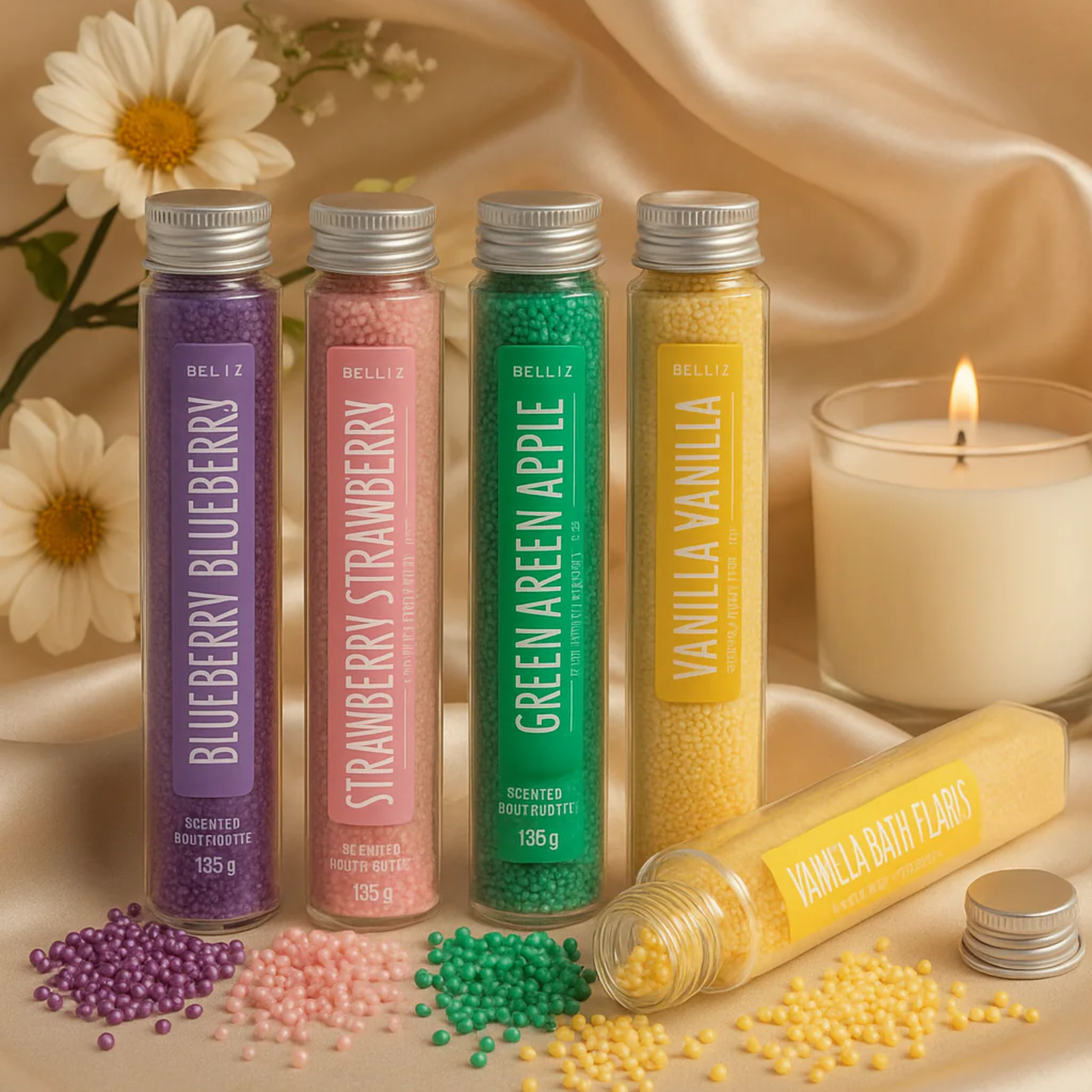 Sweet Délice Badparels 90 g – Luxe Geur & Ontspannend Badmoment